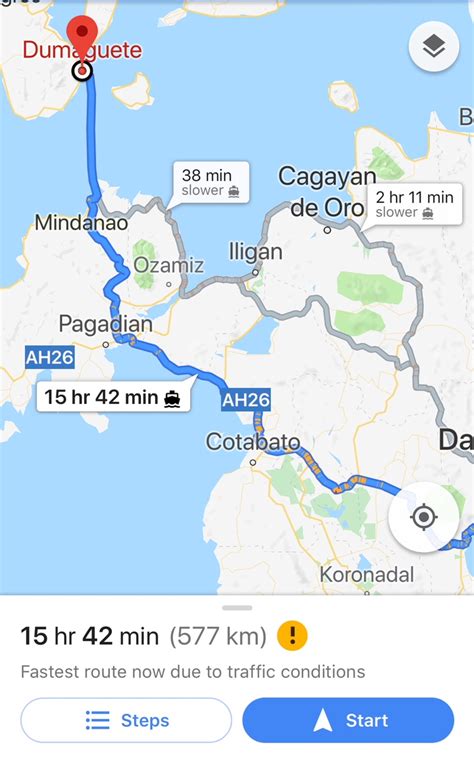 davao to dumaguete